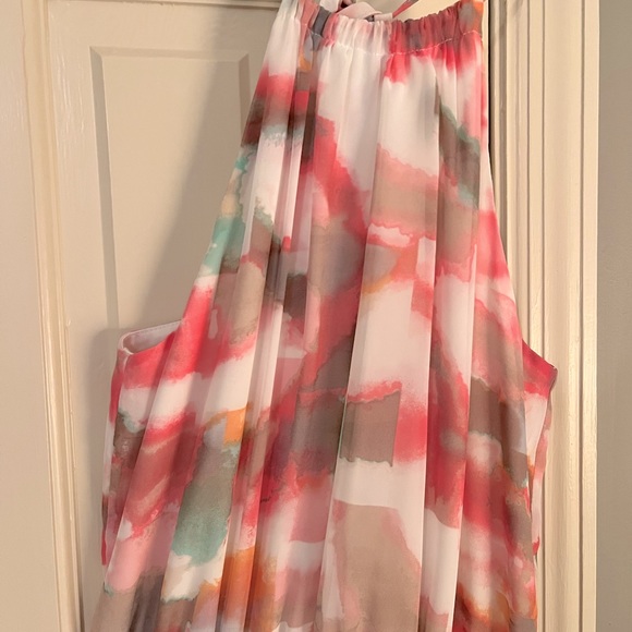 Gianni Bini Long Watercolor dress - Picture 2 of 3
